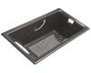 Kohler Tea-for-Two K-856-M-58 Thunder Grey 5.5' Whirlpool Bath Tub with Massage Experience