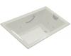 Kohler Tea-for-Two K-856-M-95 Ice Grey 5.5' Whirlpool Bath Tub with Massage Experience
