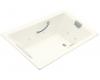 Kohler Tea-for-Two K-856-M-96 Biscuit 5.5' Whirlpool Bath Tub with Massage Experience