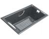 Kohler Tea-for-Two K-856-M-FT Basalt 5.5' Whirlpool Bath Tub with Massage Experience