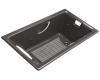 Kohler Tea-for-Two K-856-V-58 Thunder Grey 5.5' Whirlpool Bath Tub with Spa/Massage Experience