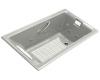 Kohler Tea-for-Two K-856-V-FF Sea Salt 5.5' Whirlpool Bath Tub with Spa/Massage Experience