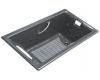Kohler Tea-for-Two K-856-V-FT Basalt 5.5' Whirlpool Bath Tub with Spa/Massage Experience