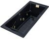 Kohler Tea-for-Two K-865-HB-52 Navy 6' Whirlpool Bath Tub with Custom Pump Location