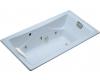 Kohler Tea-for-Two K-865-HB-6 Skylight 6' Whirlpool Bath Tub with Custom Pump Location