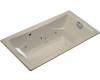 Kohler Tea-for-Two K-865-HM-G9 Sandbar 6' Whirlpool Bath Tub with Custom Pump Location