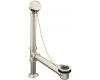 Kohler Antique K-106-BN Vibrant Brushed Nickel Bath Drain, Chain and Rubber Stopper