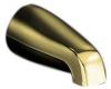 Kohler Coralais K-15135-S-PB Vibrant Polished Brass Non-Diverter Bath Spout with Slip-Fit Connection