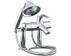 Kohler Symbol K-18486-4-CP Polished Chrome Roman Bath Filler with Handshower