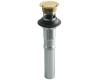 Kohler K-7124-A-PB Vibrant Polished Brass Pop-Up Clicker Drain