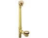 Kohler Vintage K-7158-BV Vibrant Brushed Bronze Pop-Up Bath Drain for Through-The-Floor and Drop-In Installations