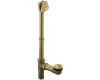 Kohler Clearflo K-7167-BV Vibrant Brushed Bronze 2" Adjustable Pop-Up Drain with High Volume and Tailpiece