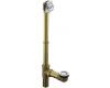 Kohler Clearflo K-7167-RN Vibrant Hammered Nickel 2" Adjustable Pop-Up Drain with High Volume and Tailpiece