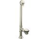 Kohler Clearflo K-7178-BN Vibrant Brushed Nickel Decorative 1-1/2" Adjustable Pop-Up Bath Drain for Revival Whirlpool with Tailpiece