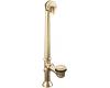 Kohler Clearflo K-7178-BV Vibrant Brushed Bronze Decorative 1-1/2" Adjustable Pop-Up Bath Drain for Revival Whirlpool with Tailpiece