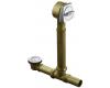 Kohler Sok K-7193-PB Vibrant Polished Brass Drain for Sok Overflowing Bath