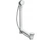Kohler K-7213-SN Vibrant Polished Nickel Clearflo Cable Bath Drain with PVC Tubing