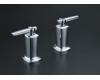 Kohler Margaux K-T16248-4-BN Vibrant Brushed Nickel Bath- or Deck-Mount Bath Valve Trim with Lever Handles