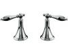 Kohler Finial Traditional K-T333-4M-AF Vibrant French Gold Bath- or Deck-Mount High-Flow Bath Trim with Lever Handles