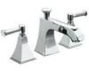 Kohler Memoirs Stately K-T428-4S-G Brushed Chrome Bath- or Deck-Mount High-Flow Bath Faucet Trim with Lever Handles