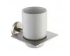 Kraus KEA-12204BN Imperium Brushed Nickel Wall-Mounted Ceramic Tumbler Holder