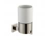 Kraus KEA-14404BN Aura Brushed Nickel Wall-Mounted Ceramic Tumbler Holder