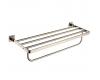 Kraus KEA-14442BN Aura Brushed Nickel Bath Towel Rack With Towel Bar