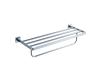 Kraus KEA-14442CH Aura Chrome Bath Towel Rack With Towel Bar