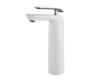 Kraus FVS-1820CH-WH Seda Chrome-White Single Lever Vessel Bathroom Faucet