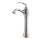 Kraus KEF-15000BN Ventus Brushed Nickel Single Lever Vessel Bathroom Faucet