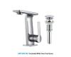 Kraus KEF-15401-PU11CH Novus Chrome Single Lever Basin Bathroom Faucet With Matching Pop-Up Drain