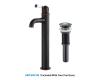 Kraus KEF-15600-PU-10ORB Solinder Oil Rubbed Bronze Single Lever Vessel Bathroom Faucet With Matching Pop-Up Drain