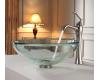 Kraus C-GV-101-19mm-15000BN Clear 19Mm Thick Glass Vessel Sink And Ventus Faucet Brushed Nickel Kraus C-GV-101-19mm-15000BN Clear 19Mm Thick Glass Vessel Sink And Ventus Faucet Brushed Nickel