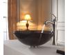 Kraus C-GV-103-12mm-15000BN Clear Brown Glass Vessel Sink And Ventus Faucet Brushed Nickel Kraus C-GV-103-12mm-15000BN Clear Brown Glass Vessel Sink And Ventus Faucet Brushed Nickel