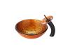 Kraus C-GV-392-19mm-10ORB Blaze Glass Vessel Sink And Waterfall Faucet Oil Rubbed Bronze Kraus C-GV-392-19mm-10ORB Blaze Glass Vessel Sink And Waterfall Faucet Oil Rubbed Bronze