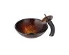 Kraus C-GV-394-19mm-10ORB Titania Glass Vessel Sink And Waterfall Faucet Oil Rubbed Bronze Kraus C-GV-394-19mm-10ORB Titania Glass Vessel Sink And Waterfall Faucet Oil Rubbed Bronze