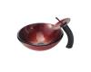 Kraus C-GV-692-19mm-10ORB Charon Glass Vessel Sink And Waterfall Faucet Oil Rubbed Bronze Kraus C-GV-692-19mm-10ORB Charon Glass Vessel Sink And Waterfall Faucet Oil Rubbed Bronze