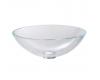 Kraus GV-100 Crystal Clear Glass Vessel Bathroom Sink Kraus GV-100 Crystal Clear Glass Vessel Bathroom Sink
