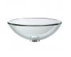 Kraus GV-101-19mm Clear 19Mm Thick Glass Vessel Bathroom Sink