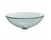 Kraus GV-101-CH Chrome Clear Glass Vessel Bathroom Sink With Pu-Mr Kraus GV-101-CH Chrome Clear Glass Vessel Bathroom Sink With Pu-Mr