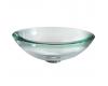 Kraus GV-150-19mm-CH Chrome Clear 34Mm Edge Glass Vessel Bathroom Sink With Pu-Mr