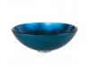 Kraus GV-204 Irruption Blue Glass Vessel Bathroom Sink Kraus GV-204 Irruption Blue Glass Vessel Bathroom Sink