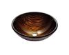 Kraus GV-394-19mm Nature Titania Glass Vessel Bathroom Sink Kraus GV-394-19mm Nature Titania Glass Vessel Bathroom Sink