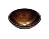 Kraus GV-394-19mm Nature Titania Glass Vessel Bathroom Sink