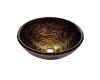 Kraus GV-396-19mm Nature Dryad Glass Vessel Bathroom Sink