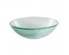 Kraus GV-500-CH Chrome Broken Glass Vessel Bathroom Sink With Pu-Mr Kraus GV-500-CH Chrome Broken Glass Vessel Bathroom Sink With Pu-Mr