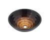 Kraus GV-693-19mm Iris Glass Vessel Bathroom Sink