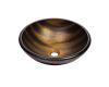 Kraus GV-695-19mm Bastet Glass Vessel Bathroom Sink Kraus GV-695-19mm Bastet Glass Vessel Bathroom Sink
