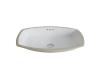 Kraus KCU-261 Elavo White Ceramic Flared Rectangular Undermount Bathroom Sink W/ Overflow Kraus KCU-261 Elavo White Ceramic Flared Rectangular Undermount Bathroom Sink W/ Overflow