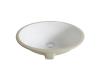Kraus KCU-271 Elavo White Ceramic Large Oval Undermount Bathroom Sink W/ Overflow Kraus KCU-271 Elavo White Ceramic Large Oval Undermount Bathroom Sink W/ Overflow